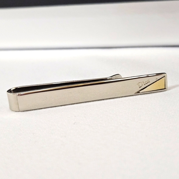 Dior Vintage Sterling Silver Tie Clip - Picture 7 of 9